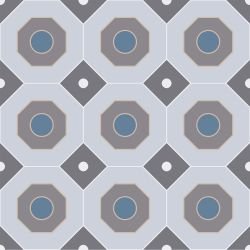 heartfelt mandalas geometric center grey blues