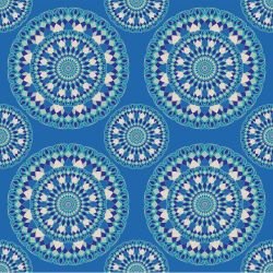 heartfelt mandalas peaceful petal fusion aqua blue