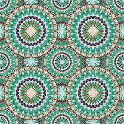 heartfelt mandalas serenade in petals green brown