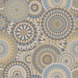 heartfelt mandalas tranquil array grey blues dark