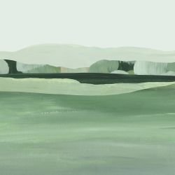 meadowland murals distant fields green