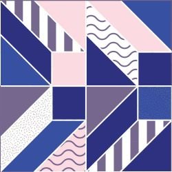 memphis mosaics spectrum structure purple play