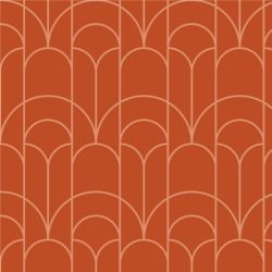 whispering lines gentle curve oranges