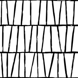 tribal crayola rhombus row black white