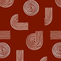 modern glamour floating medley russet large