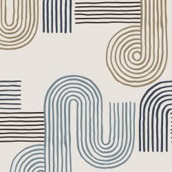 modern glamour spiral loop lakebed light large