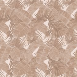 muted fronds cross leaf vintage red