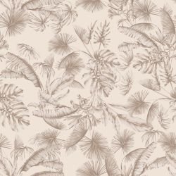 muted fronds leafy layers sepia