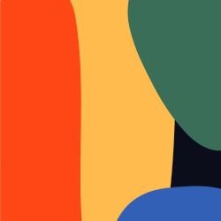 natural forms metamorphic blue red mix