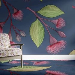native waltz concept rug flowering gum regular deepsea