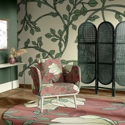 woodblock florals concept rug flimsy tulip
