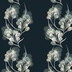 organic flow abstract pods dark