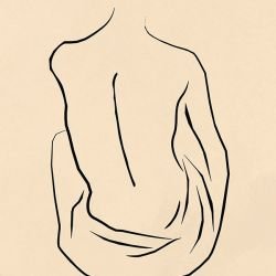 posing and patterns backward elegance black