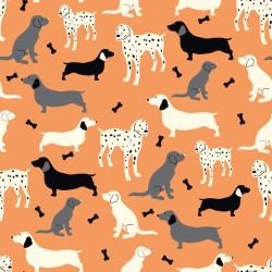 animated animals dogs spring