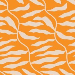 retrogroove fern flow orange