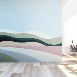 landscape vistas dune fields pastel