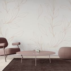 leaf outlines concept dense branches