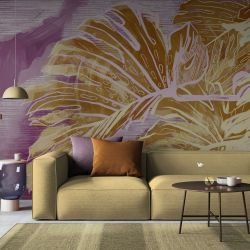 leafscapes concept monsteria leaves wallpaper 