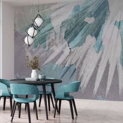 leafscapes concept spike fan fronds dining room 