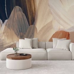 paint strokes concept mural wallpaper