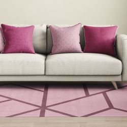 whispering lines upholstery fabric and rug