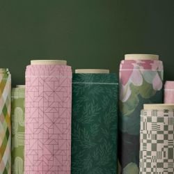 paint strokes concept fabric roll