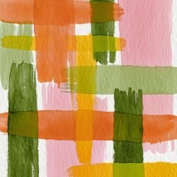 painted parade patchwork puzzle mural