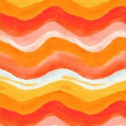 painted parade wavy wonder oranges