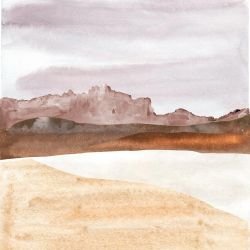 waves of earth windswept dunes amber 