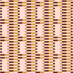 linea layers jukebox stripe pink brown orange