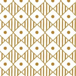 stamped stories block dot diamonds yellow