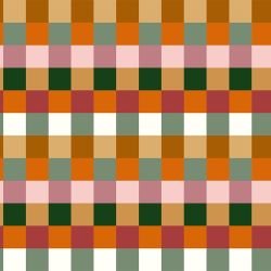 petals and plaids checkerberry patch small sage multi