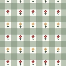 petals and plaids picnic florals pastel