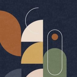 pictoral shapes williams green pops mural