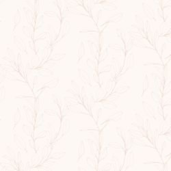 leaf outlines dense branches pink neutral