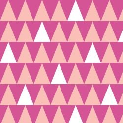 whimsical impressions triangle peaks magnet