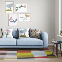 playful pops concept artwork rug and upholstery