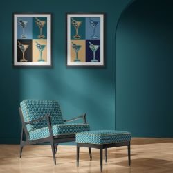 pop art concept framed artwork