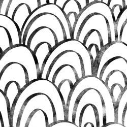 posing and patterns scallop serenade black