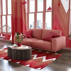 belle concept rug saffron