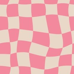retrogroove illusion checks pink