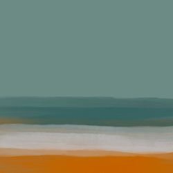 serene brushwork palette panorama lightgreen