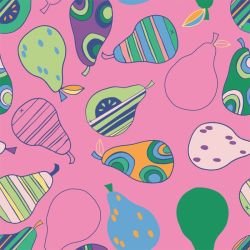 tasty treats patterned pears summer