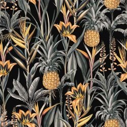 textured tropics golden grove black