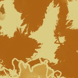 tide and bloom leafy shadows copper detail