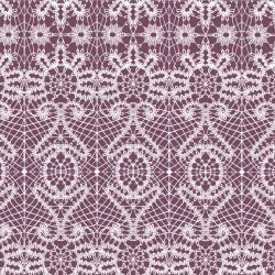 lace spiral lace white plum
