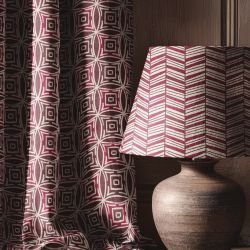 tribal crayola concept curtain and lampshade
