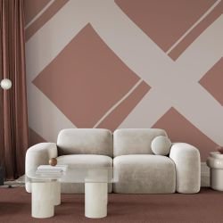 wabi lines concept wallpaper mural