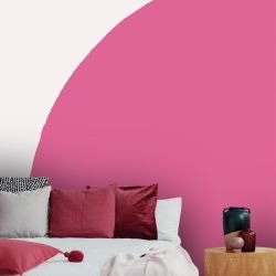 wallscapes concept curved block magenta