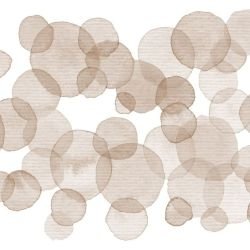 watercolour circle bubbles sand 